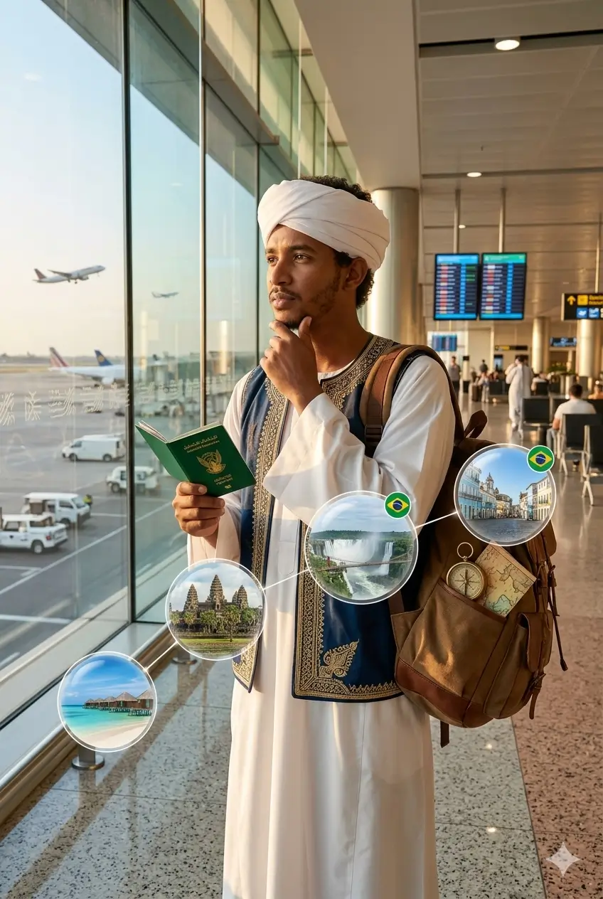 بدون فيزا للسودانيين