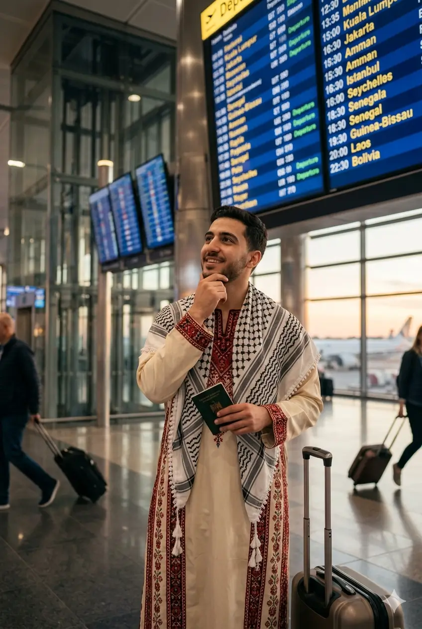 بدون فيزا للفلسطينيين