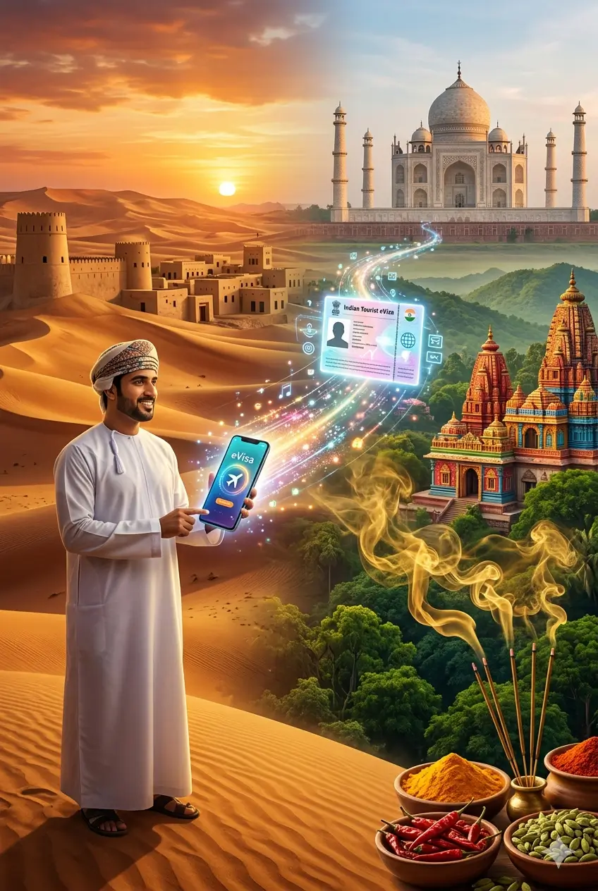 فيزا الهند للعمانيين